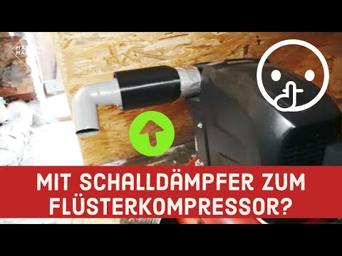 A whisper-quiet compressor thanks to a silencer? Is that possible? @holzdrehwurm it continues.....