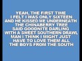 [On Screen Lyrics] Pistol Annies - Boys From The South