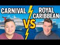 We Tried Two Cruise Ships At The Same Time Royal Caribbean Vs Carnival Cruise Line