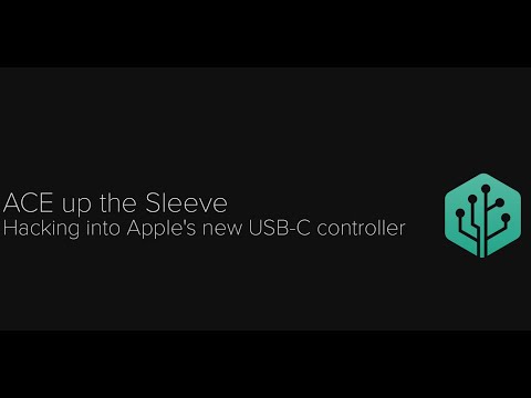 ACE Up the Sleeve: Hacking Into Apple's New USB-C Controller
