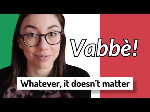 Como usar frases em italiano VA BENE vs VABBÈ em respostas afirmativas (Sub)