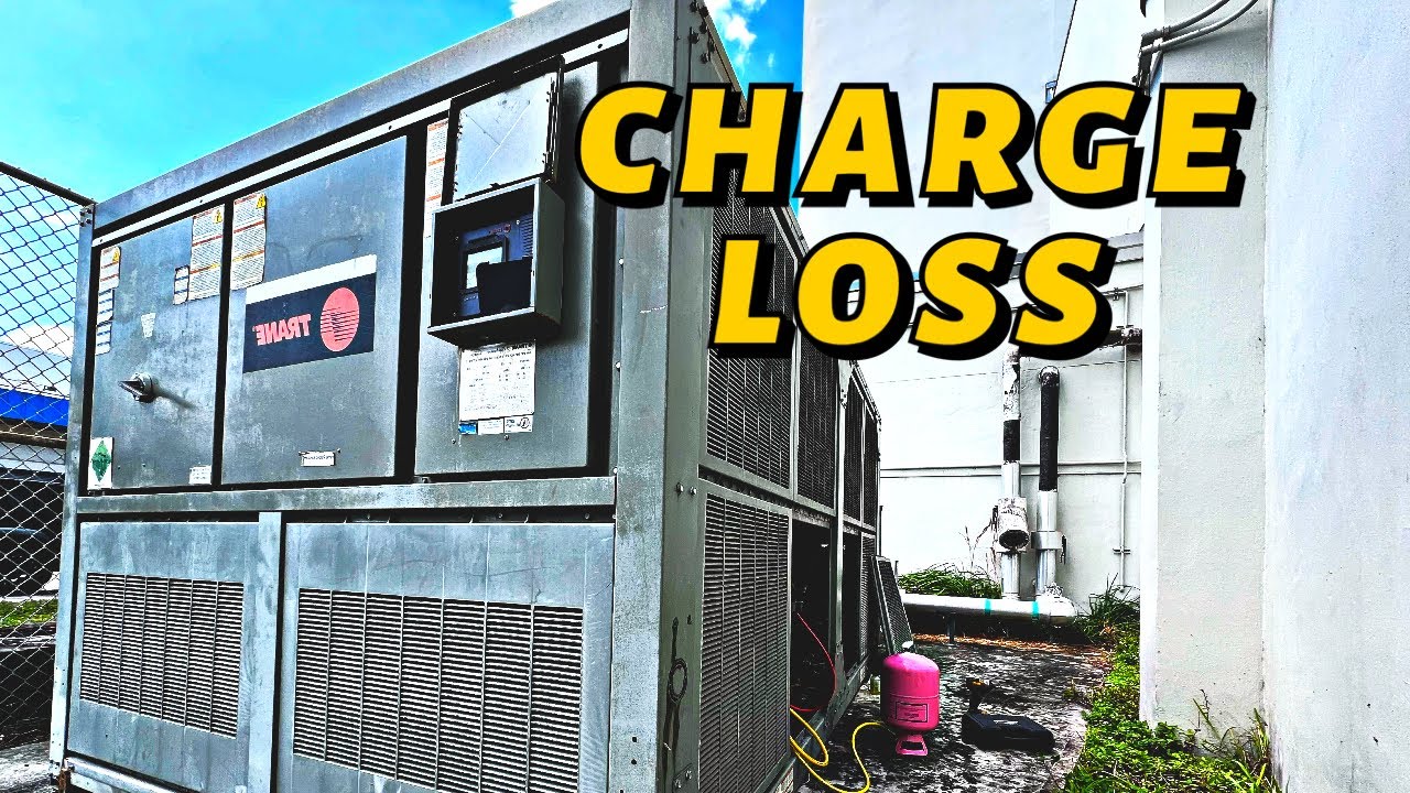 Loss Of Charge TRANE CHILLER CGAM070F … Leaks or Something Else