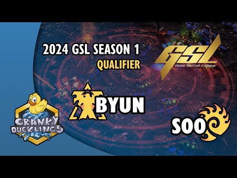 ByuN vs soO - TvZ | 2024 GSL Season 1: Qualifier - Round 1 | EPT StarCraft 2 Tournament