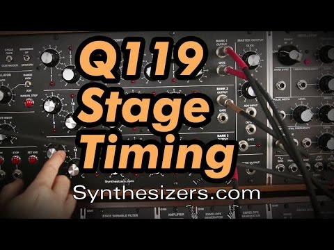 Q119 STAGE TIMING tutorial - Synthesizers.com