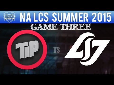 CLG vs TIP Game 3 HIGHLIGHTS   PLAYOFFS SEMI FINAL NA LCS Summer S5 2015   CLG vs Team Impulse G3