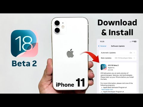 iPhone 11 on iOS 18 Beta 2 - How to Download & Install iOS 18 Beta 2 on iPhone 11