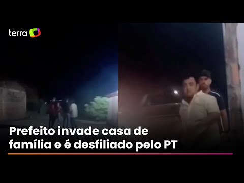 Prefeito tem filiação suspensa pelo PT após invadir casa de família no Piauí