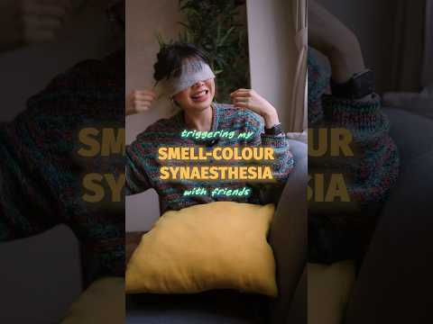 Triggering my smell-colour synaesthesia with some friends! 🍎 #synesthesia #neurodivergent