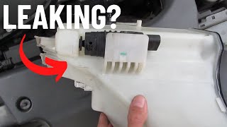 How to fix a leaking washer fluid reservoir | E46