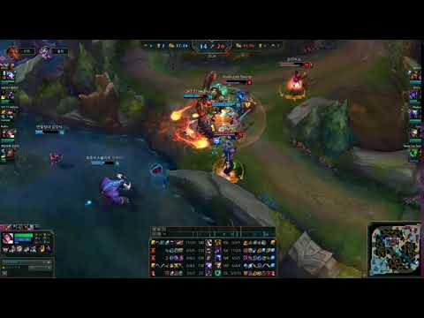 MaRin Fiora vs Nautilus League of Legends Highlights part 15