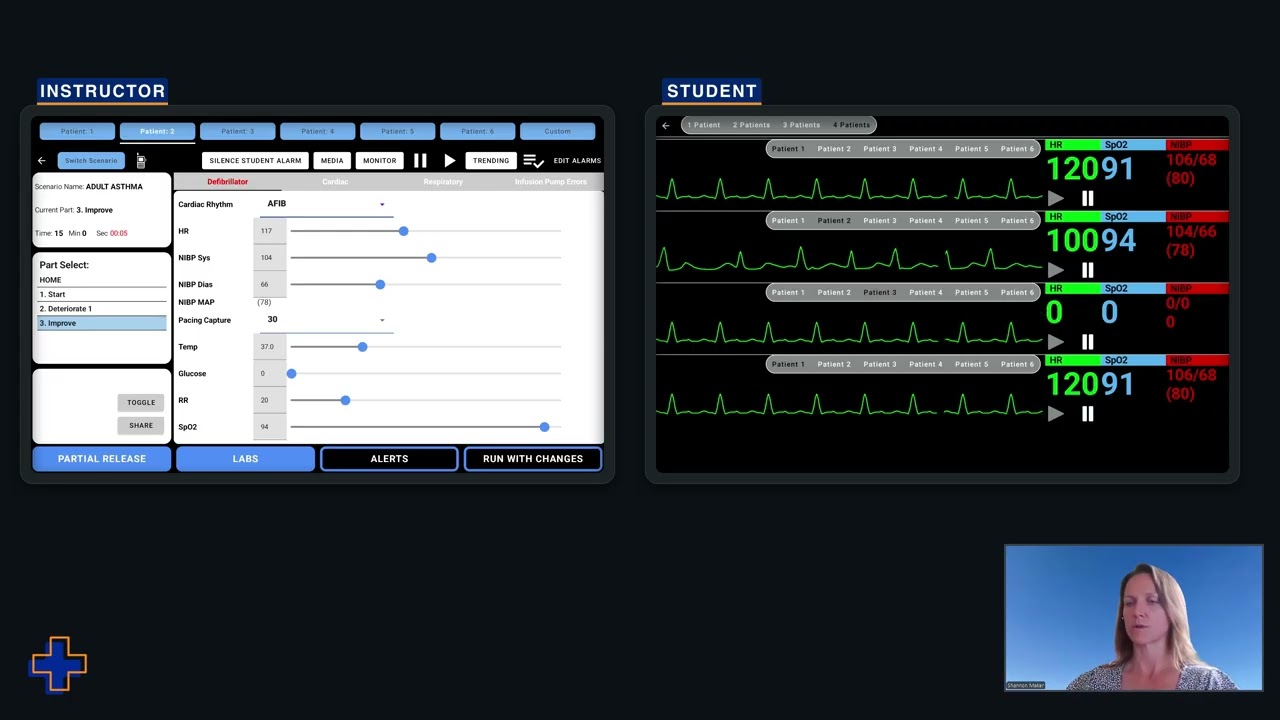SimVS Hospital: Telemetry Monitor Simulation Overview