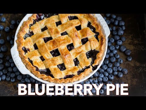 How To Make The Ultimate Blueberry Pie Recipe + Flaky...