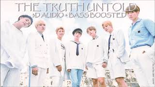 Download lagu [3D AUDIO   BASS BOOSTED] BTS - The Truth Untold (전하지 못한 진심) (USE EARPHONES/HEADPHONES) mp3
