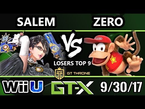 GTX 2017 Smash 4 - MVG | Salem (Bayonetta) vs TSM | ZeRo (Diddy Kong) - Wii U L.Top 9