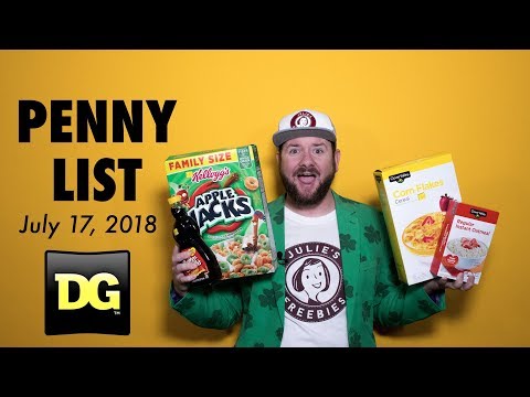 Dollar General Penny List - July 17, 2018