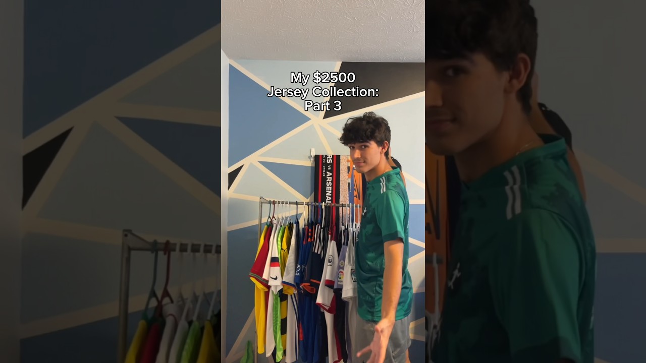 My $2500 Jersey Collection: Part 3 ⚽️💰