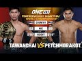 A Muay Thai Legend Is Born 👑 Tawanchai vs. Petchmorakot | Full Fight