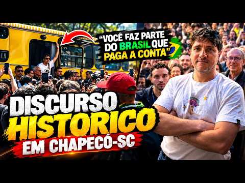 DISCURSO ÉPICO DE RENAN SANTOS EM CHAPECÓ - SANTA CATARINA