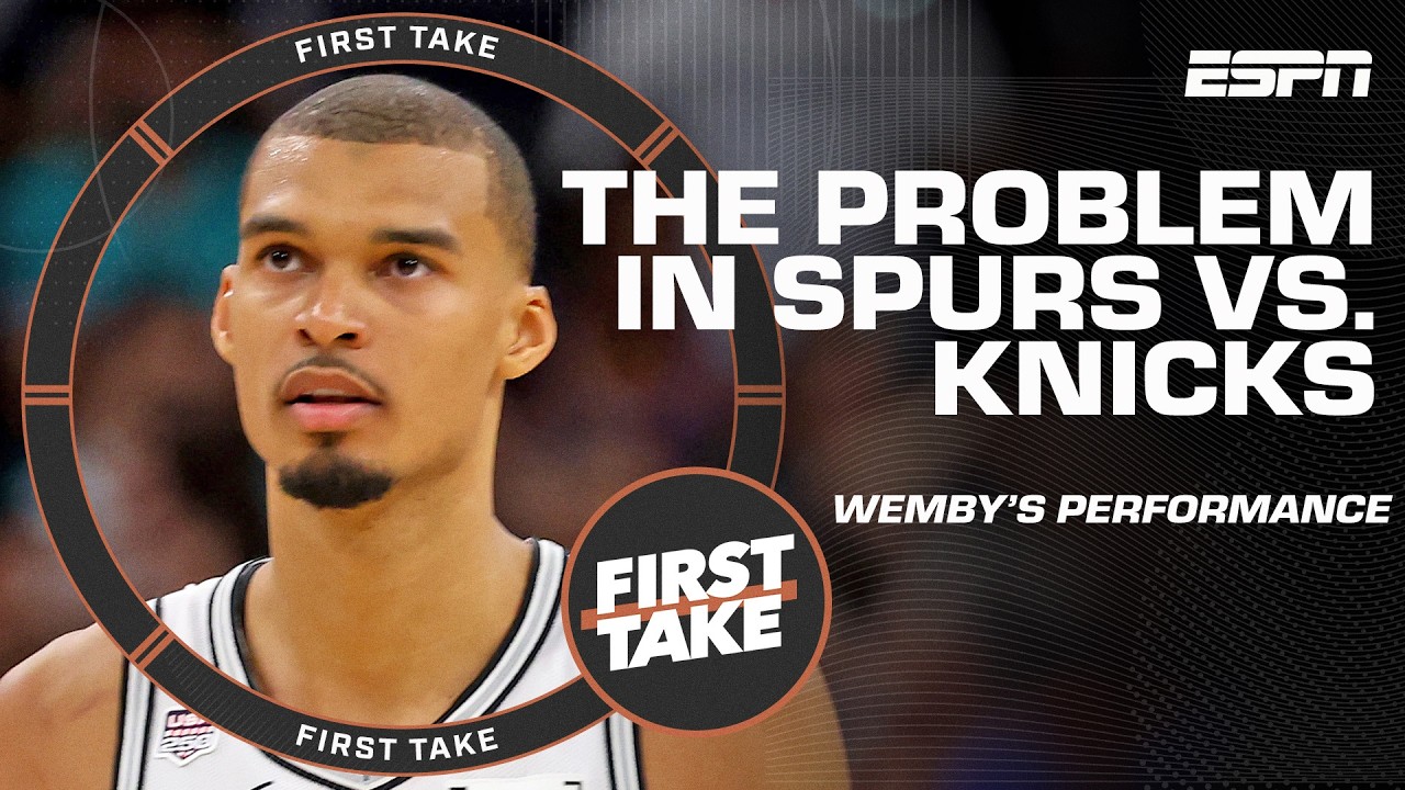 Stephen A. on how the Knicks stopped Wemby & the Spurs 🗣️ THEY WORE HIM DOWN! 👀 | First Take