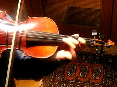 Fine German 3/4 size youth violin, Solo sound sample, Lalo Symphonie Espagnol