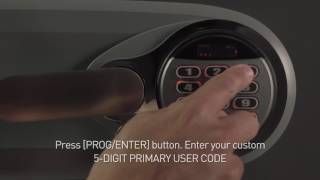 How to Program Codes on a Sentry®Safe Advanced Electronic Lock Fire Safe