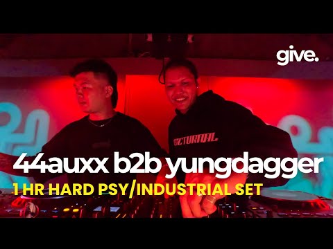 GIVE: CHANCE XL - 44AUXX B2B YUNGDAGGER - 1 HR HARD PSY/INDUSTRIAL SET