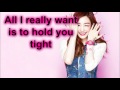 SNSD Tiffany and Seohyun~Sometimes-Lyrics ...