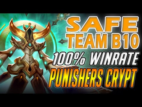 100% SAFE Punishers Crypt B10 Team | Summoners War