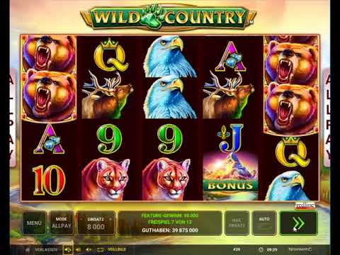 Wild Country kostenlos spielen - Novomatic / Redline