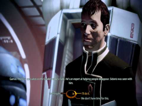 Paolo Mass Effect 2 HD 35 - Illusive Man, Kelly  - Garrus's Loyalty - Citadel A