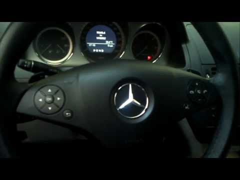Mercedes-Benz C-Class W204 2009 Reseteo Con Volante Multifunción