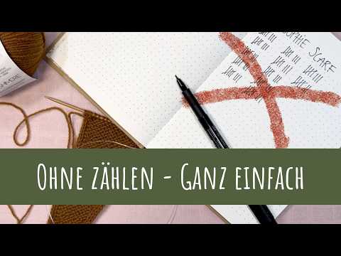 Sophie Scarf counting – rows & increases made easy