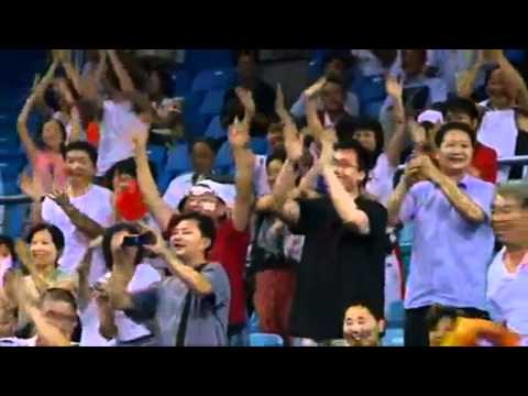 Jean-Michel Saive - Segun Toriola (Point Suréaliste - 2008 Jeux Olympiques)