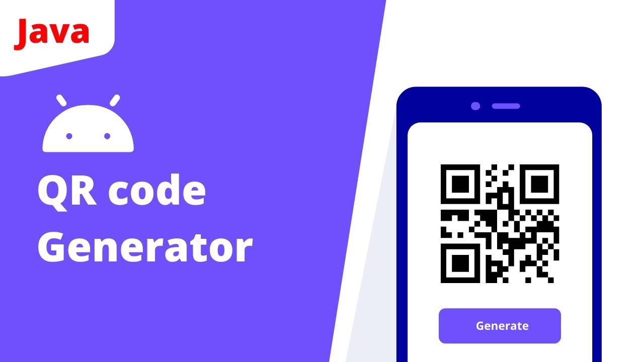 QR Code Generator App in Android using Java | #android #java #qrcode #app