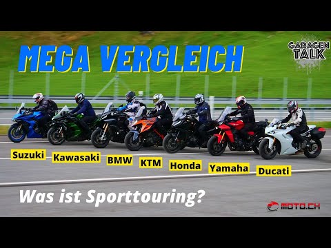 7 Sporttourer im Vergleich - BMW vs. Ducati vs. Honda vs. Kawasaki vs. KTM vs. Suzuki vs. Yamaha
