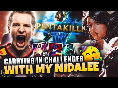 Jankos - 25 KILLS BIRTHDAY CARRY AND PENTAKILL WITH NIDALEE! 🥳🥳