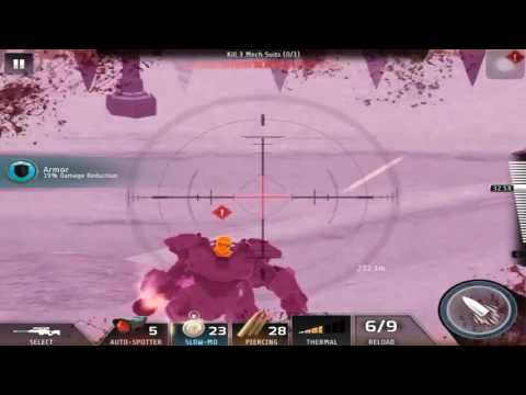 Kill Shot Bravo Region 16 Primary Mission 49 - Kill 3 Mech Suits (NO POWER UP)