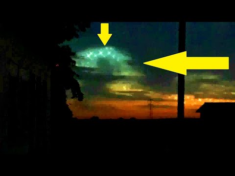 Objawienie Matki Boskiej w Polsce Objawienia Maryjne Aureola Dziwna Chmura Postać Znaki na Niebie PL