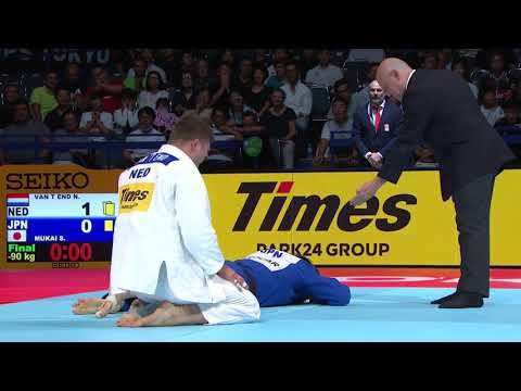 Чемпионат мира по дзюдо 2019. World Championships 2019. Van T End vs Mukai S