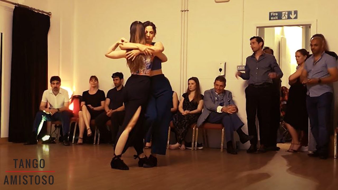 Veronica Toumanova and Silvia Bivolaru at Tango Amistoso London - Soñemos - Carlos Di Sarli (1/3)