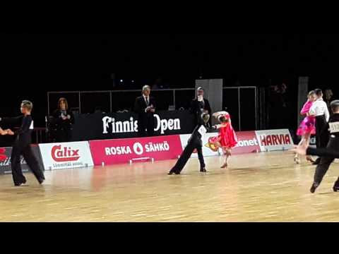 Finland Open 2017, J1, LA, 1/2 F, Alexandr Bayrakov, Anastasia Nesterova, Rumba