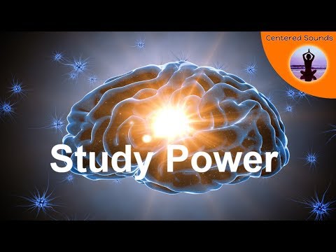 POWER STUDY Relaxing Sounds Study Focus Concentration Calm Your Mind White Noise Exams & Schoolwork Video