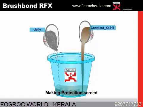 Fosroc Brushbond Rfx Waterproofing Chemical