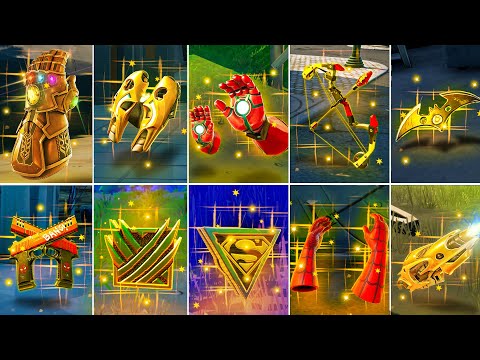 Evolution of All Mythic Weapons, Items & Bosses - Fortnite Chapter 1 to Chapter 3