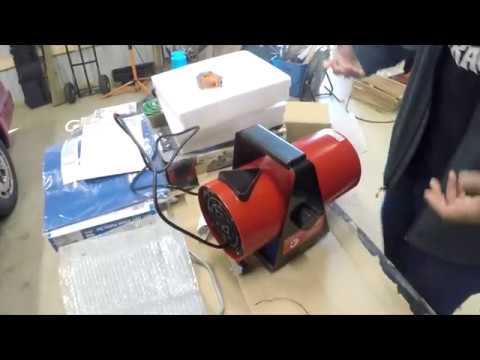 Supply Haul and Mr. Heater Infrared Electric Heater Unboxing & Review