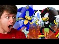 Reacting To SONIC Vs SHADOW Animation