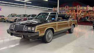 1983 Chrysler LeBaron Town & Country Mark Cross Convertible - Top Operation