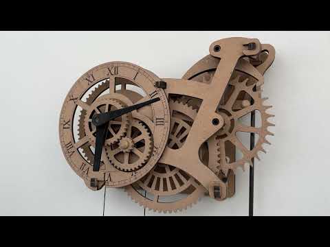 ABONG Crossingham Wall Clock Kit - Up and Running