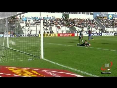 GOL DEL PULPO GONZALEZ - SAN MARTIN SAN JUAN 2 TIGRE 2 - FECHA 16 (18 11 2012)
