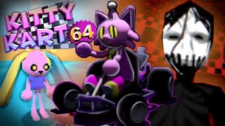 Do Not Play this Haunted N64 Kart Racer || Kitty Kart 64 (Full Game)